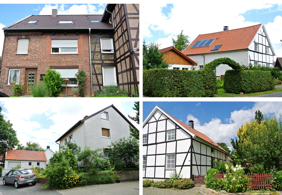 ドイツ中西部の美しい田舎 ウンナの住宅地サブイメージ３