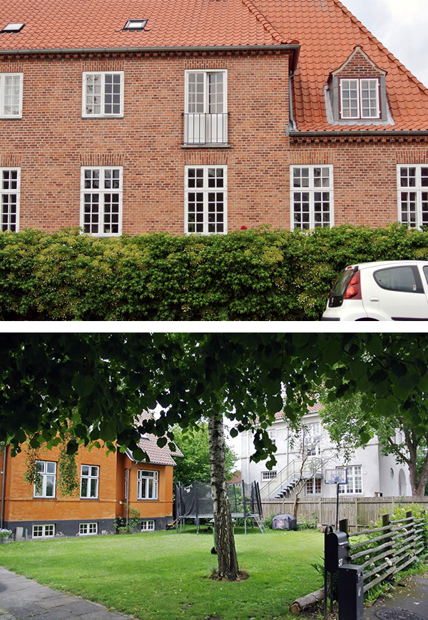 コペンハーゲン近郊の海辺の住宅地を散策イメージ１